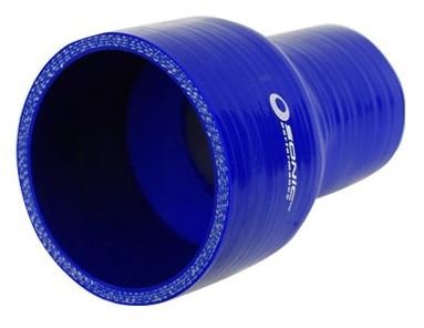 Blue Silicone Reducer Hose x 3 inch Long