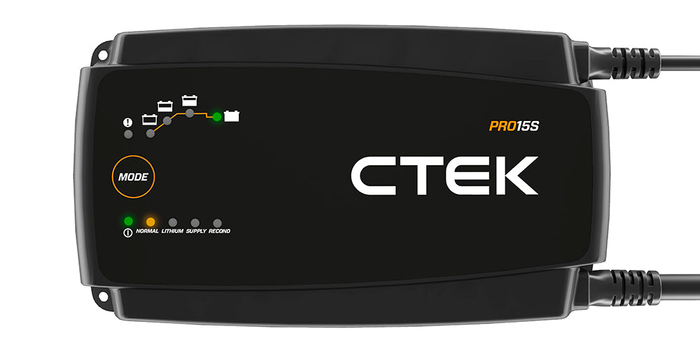 CTEK 12V PRO15S Battery Charger 15A Suitable for Workshops