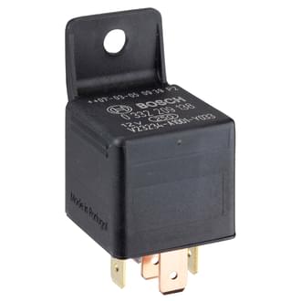 Bosch Mini Relay 12V 30/20A Change Over 5 Pin Resistor Protected ...