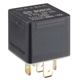 Bosch Mini Relay 24V 20/10A 5 Pin Change Over Diode Protected
