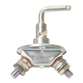 Battery Master Switch 12/24V 100A 100A Cont 500A Peak Normally Open Single Pole Removable Key