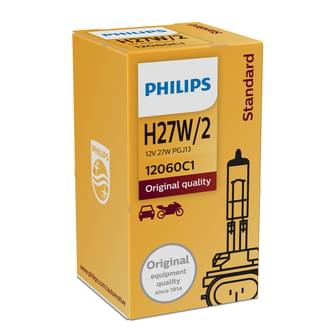 Philips Halogen Globe H27 12V 27W PGJ13 Standard Boxed (Single)