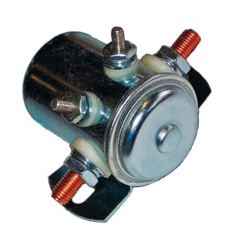 Solenoid Ametek 24V 200A Normally Open Continuous Duty Metal Side Mount