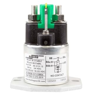 Solenoid Kissling 24V 200A Bi- Stable Bottom Mount With Diode