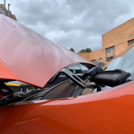 BONNET MOUNT UHF ANT BRACKET TO SUIT ISUZU D-MAX (2021-ON)