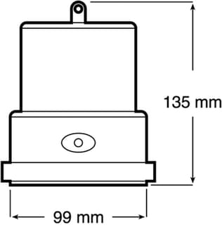 Peterson Beacon LED Strobe Amber Magnetic Light Sensing Battery Operated