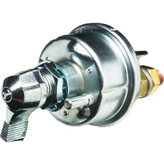 Battery Master Switch 6-36V 125A Cont. N/O Indexing Pin Field Contacts N/O