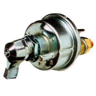 Battery Master Switch 6-36V 300A Cont. NO+Field Contacts Single Pole Pin locator