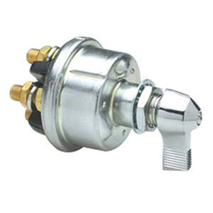 Battery Master Switch 6-36V 125A Cont. NO Contacts Double Pole Pin locator