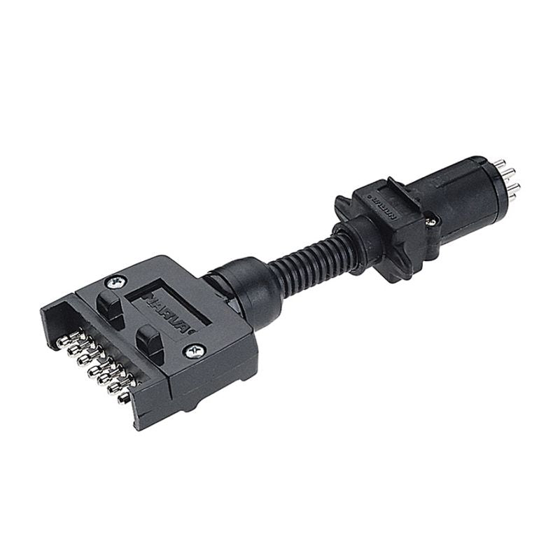 Adaptor 7 Pin Flat to 7 Pin Small Round Type