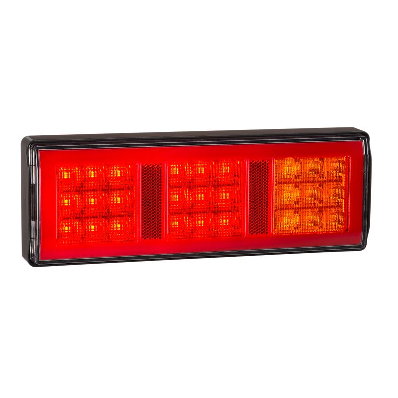 Narva 9–33V LED Rear Twin Stop/Tail, Direction Indicator, Acrylic Lens, 0.5M Cable 98202