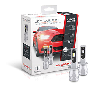 JW Speaker LED Headlight Kit H1 12/24V 5700K Direct Fit (Pair)