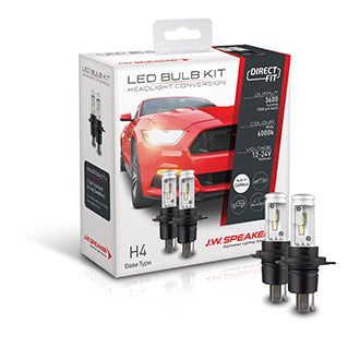 JW Speaker LED Headlight Kit H4 12/24V 5700K Direct Fit (Pair)