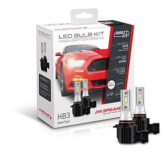 JW Speaker LED Headlight Kit HB3 12/24V 5700K Direct Fit (Pair)
