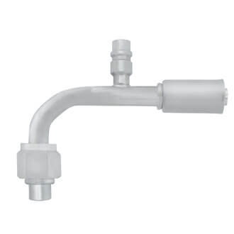 Steel Reduced Beadlock #6 Fitting 90 Degree Female O