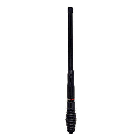GME Antenna UHF 2.1dBi Gain 58cm Colinear Heavy Duty Barrel Spring Black AE4704B