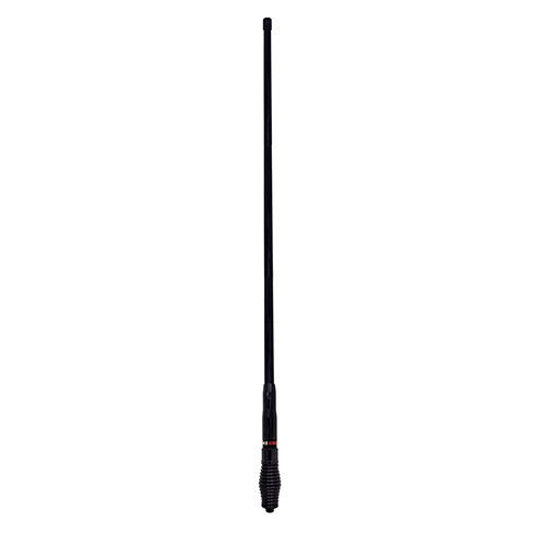 GME Antenna UHF 6.6dBi Gain 1.2m Colinear Heavy Duty Barrel Spring Black