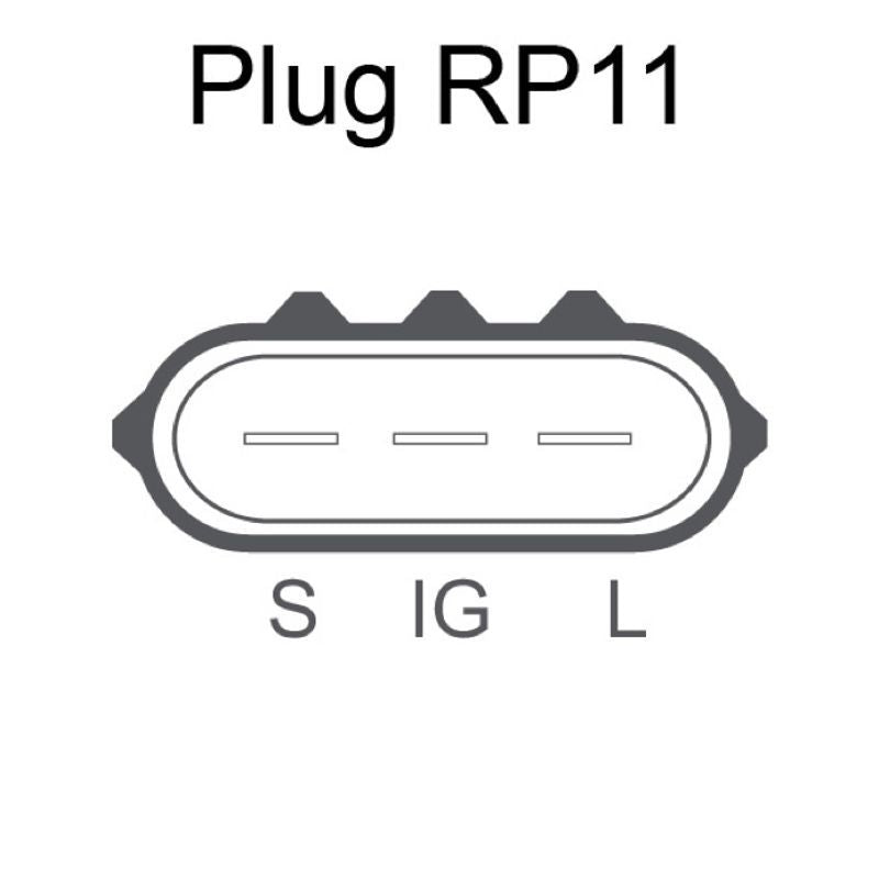 Alternator 12V 140A Active WL Suits Toyota Landcruiser ENG. 1HZ High Output Unit - ANJ006HO