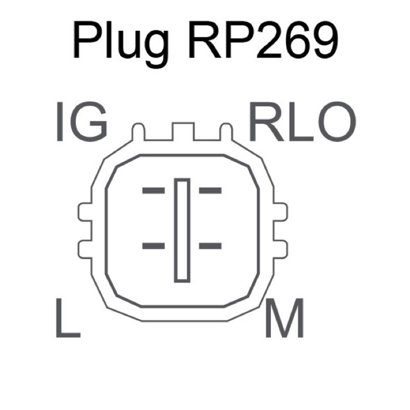 Alternator 12V 160A Suits Toyota RAV 4 ACA33R 38R ENG 2AZ-FE - ANJ250