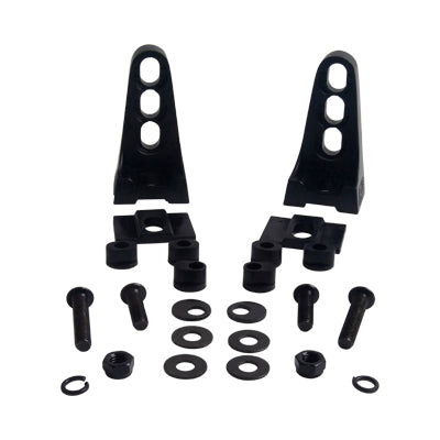 Roadvision End Bracket for S70 Series Light Bar Black Rubber [Pair]