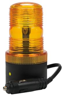 Roadvision Emergency LED Beacon Magnetic 10-100V Amb Single Flash 45FPM