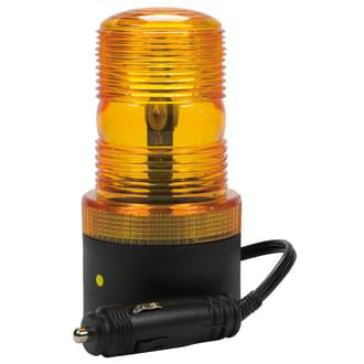 Roadvision Emergency LED Beacon Magnetic 10-100V Amb Single Flash 45FPM