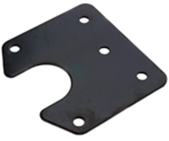 Trailer Connector Flat Mounting Bracket for Small Metal Sockets