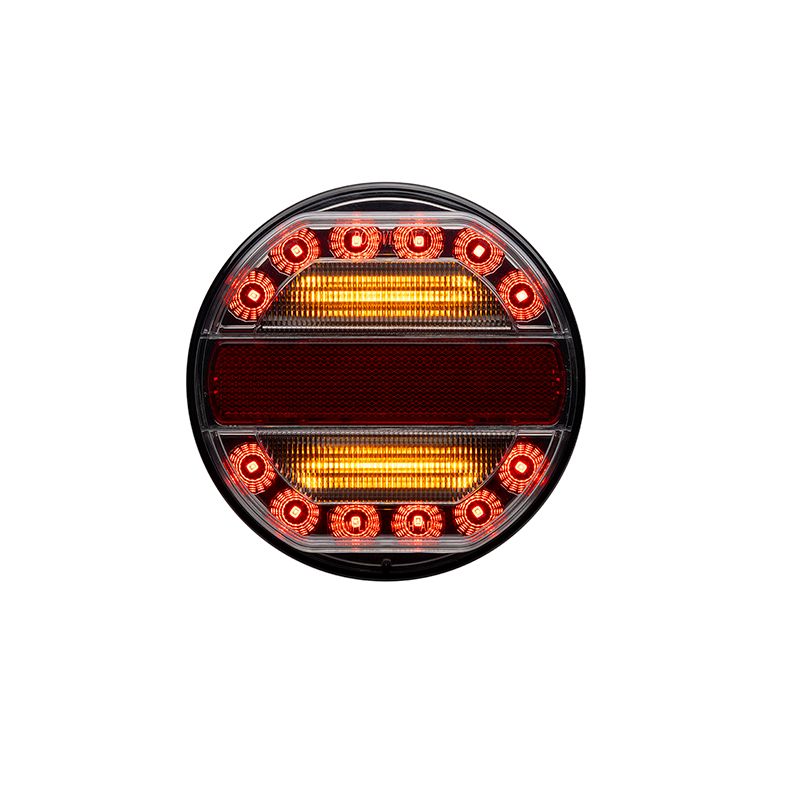 LED Rear Combination Lamp 10-30V Stop/Tail/Ind/Ref 125x32mm