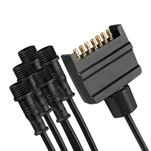 Roadvision LEDLink Trailer Wiring Harness Kit Suits 12X6 Trailers with 7 Pin Flat Plug (No Lights)