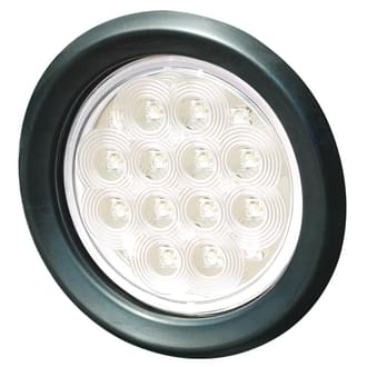 Roadvision LED Reverse Lamp 4in Round 10-30V Grommet Mount Includes Grommet