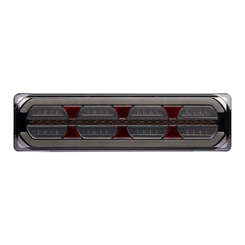 LED Rear Combination Lamp 10-30V Stop/Tail/Ind/Ref Glowtech Tail 390x105x39mm