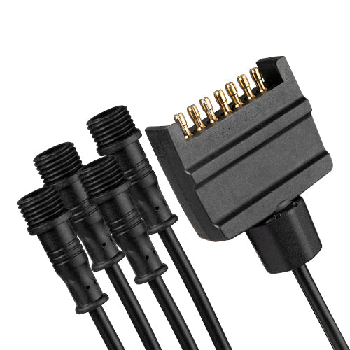 Roadvision LEDLink 8M Trailer Wiring Harn ess Suits Marine Trailers with 7 Pin Flat Plug (No Lights)