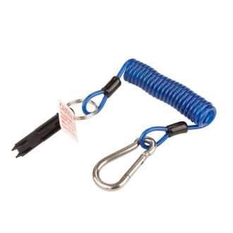 Electric Breakaway Replacement Coil Cable 1.2m with Nylon Coating