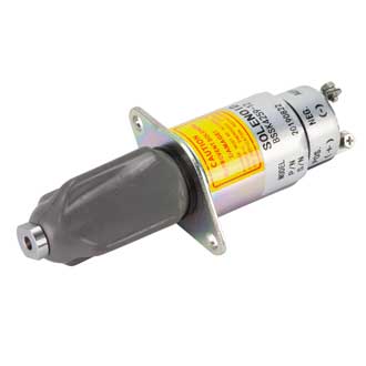 Shut Down Solenoid Kit 12V 3A Engine 1504 Series Universal Application