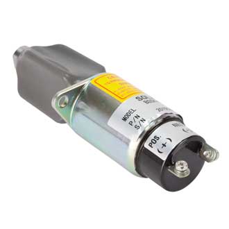 Shut Down Solenoid Kit 12V 3A Engine 1504 Series Universal Application