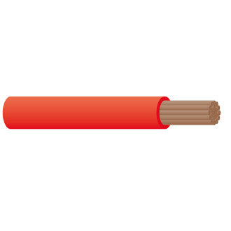 2.5mm Single Core Cable Red 30m