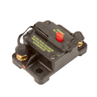 Thermal Circuit Breaker 12-42V 60A Manual Reset Type III Surface Mount IP67