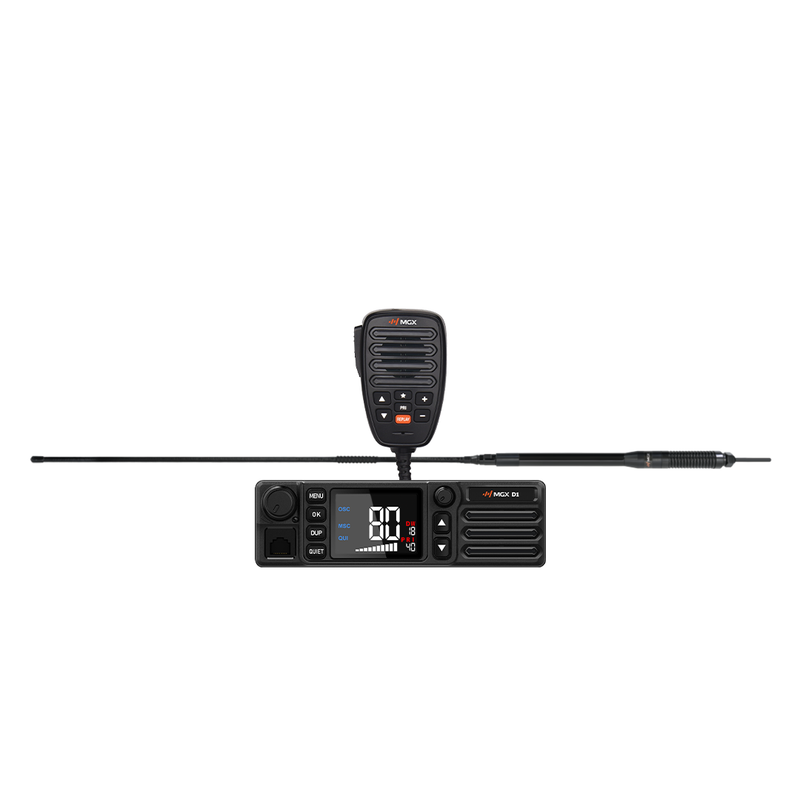 1-DIN Promo Pack 6dBI S/Steel Antenna & Bkt Highway Pack