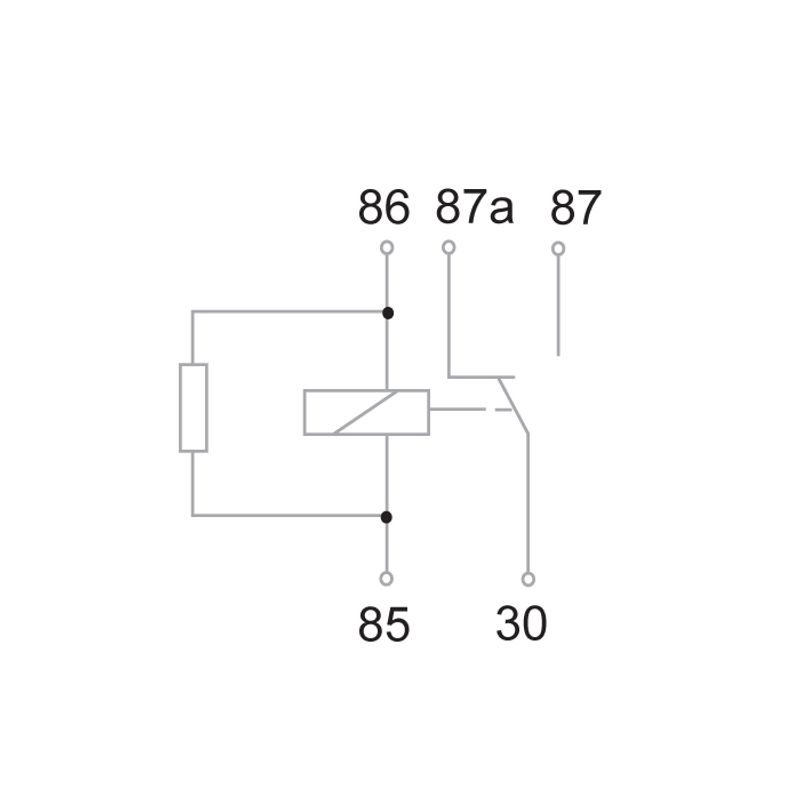 Mini Relay 12V Change Over 30AMP N/O 40AMP N/C 5 Pin