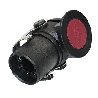 EBS Trailer Plug 12/24V with 2 Grommets for Big/Small Cables