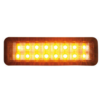 Roadvision LED Indicator Bull Bar Lamp 12/24V Amber Flush Mount