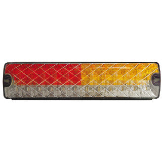 Roadvision LED Rear Combination Lamp 10-30V Stop/Tail/Ind/Rev 204 x 40mm LH Surface Mount