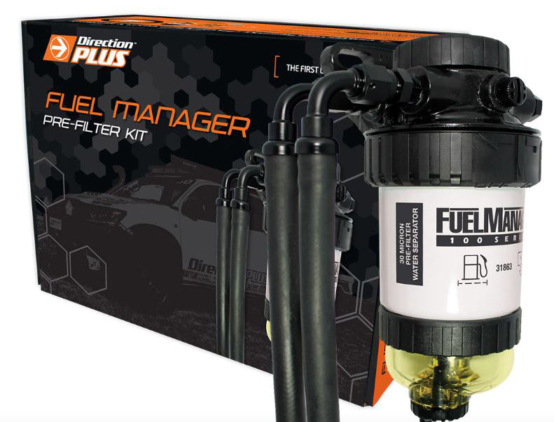 Direction Plus Fuel Manager Pre-Filter Kit Suits Suits Ford Everest, Ranger, Mazda BT50
