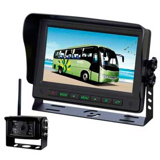 Gator 7" Wireless Commercial Grade Reverse Camera Kit