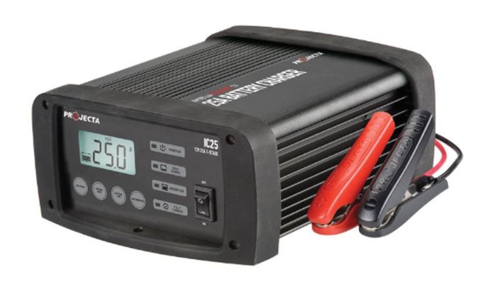 Projecta Intelli-Charge Battery Charger 12V 25A 7 Stage Multichem Lithium Ideal For Workshops