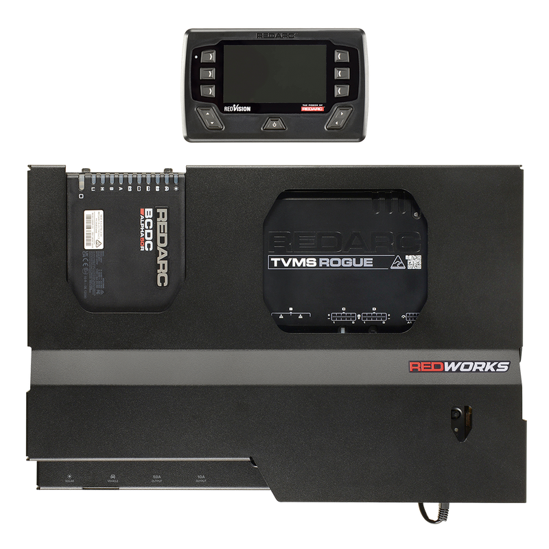REDARC BCDC Alpha50 12V 50A DC Battery Charger BCDC12050B