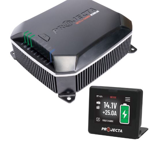 Intelli-Charge 25A DC-DC Charger 9-32VDC + Intelli-IQ Display Bundle