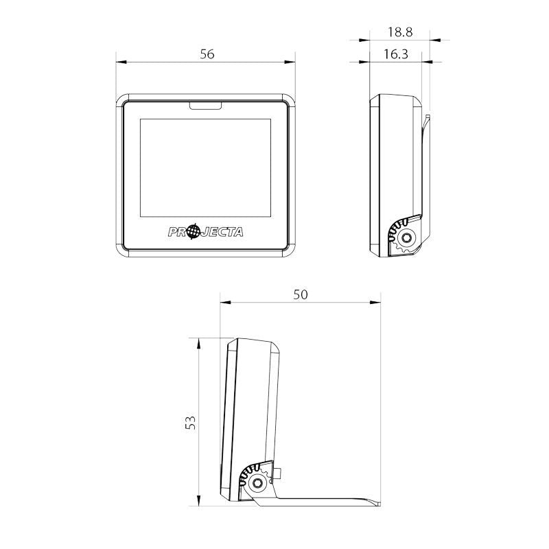 IDC50X & IQD2 12/24V 50A DC-DC Dual Charger With MPPT Solar & Intelli-IQ Smart Display