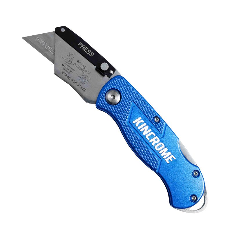 Kincrome Folding Utility Knife Heavy Duty