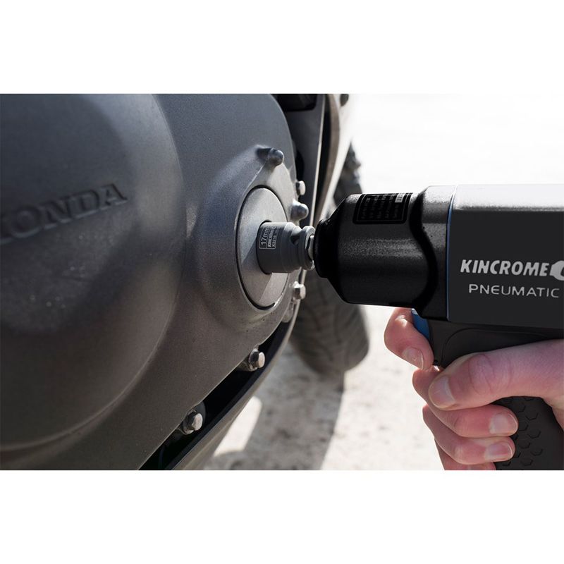 Kincrome Impact Socket Rail 3/8" Drive 10 Piece - Metric